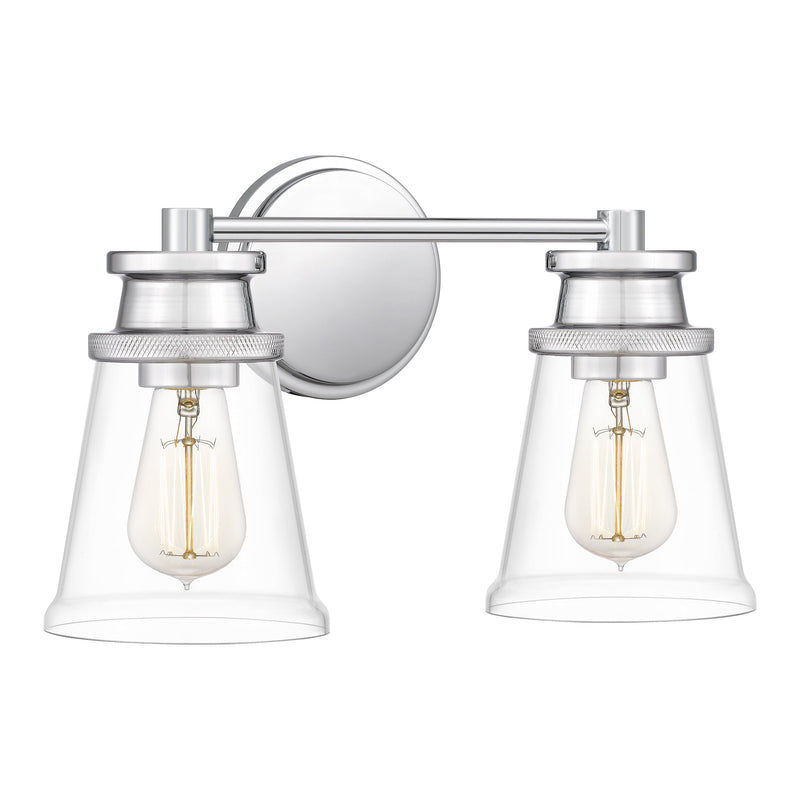 Haverfield - Bath 2 lights polished chrome - HAV8615C