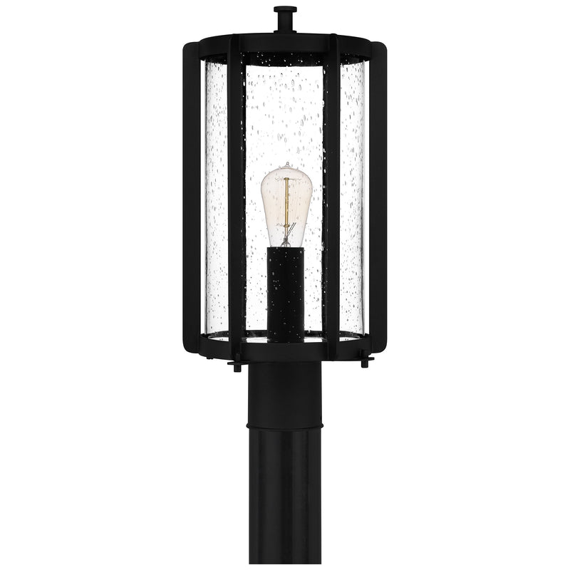 Hazel - Outdoor post 1 light earth black - HAZ9009EK