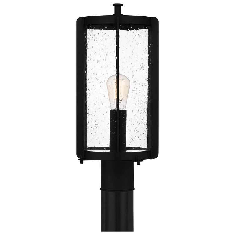 Hazel - Outdoor post 1 light earth black - HAZ9009EK