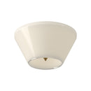 fm45707-bg-go - flush mount Brushed Gold/Glossy Opal - www.donslighthouse.ca