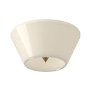 fm45710-bg-go - flush mount Brushed Gold/Glossy Opal - www.donslighthouse.ca