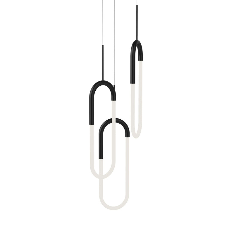 Huron - multi-light pendant - MP95103-BK