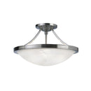 isf41bn - semi flush Brushed Nickel - www.donslighthouse.ca