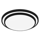 Irving - Flushmount led matte black - IVG1616MBK