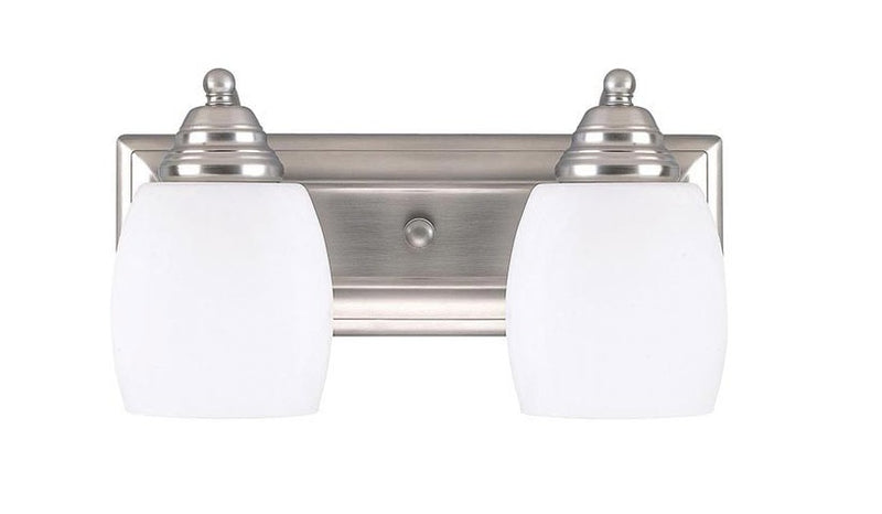 ivl259a02 - vanity 2 light Brushed Nickel - www.donslighthouse.ca