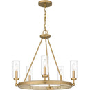 kel5025nws - chandelier Nouveau Painted Weathered Brass - www.donslighthouse.ca