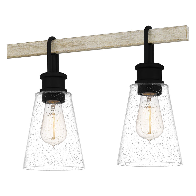 Kingsbridge - Linear chandelier 5 lights earth black - KGB142EK