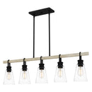 kgb142ek - linear chandelier Earth Black - www.donslighthouse.ca
