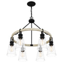Kingsbridge - Chandelier 6 lights earth black - KGB5029EK
