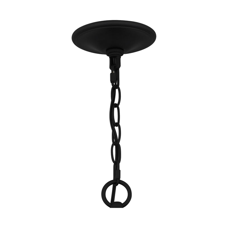 Kingsbridge - Chandelier 6 lights earth black - KGB5029EK