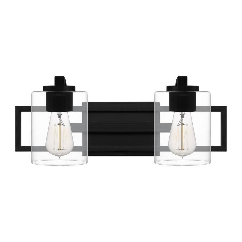 Lansdowne - Bath 2 lights matte black - LANS8618MBK