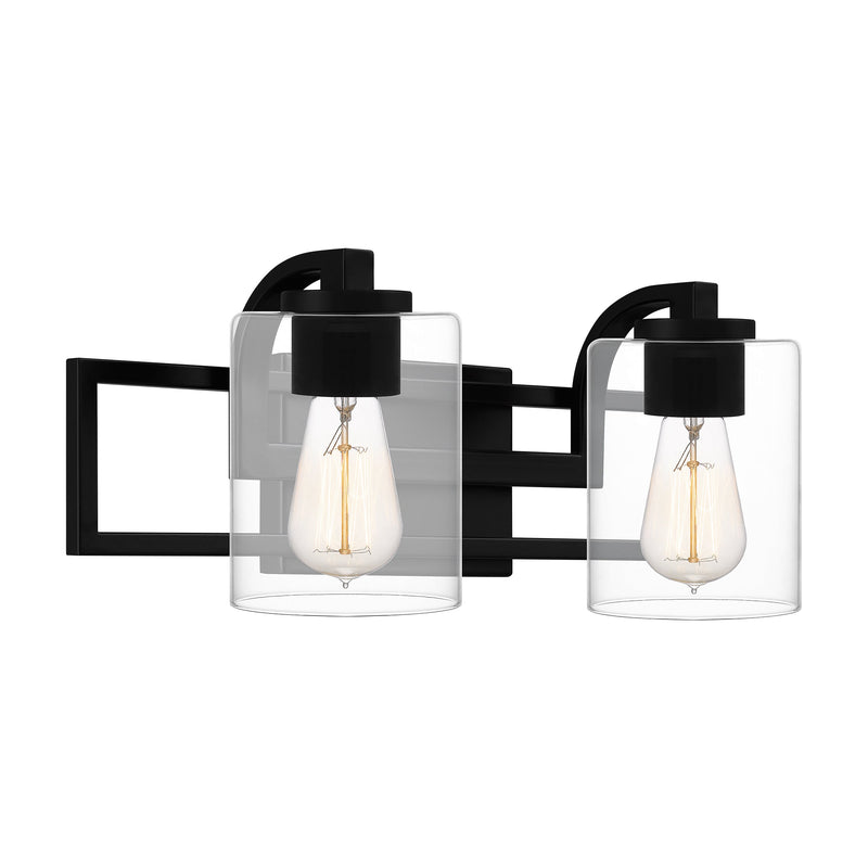 Lansdowne - Bath 2 lights matte black - LANS8618MBK