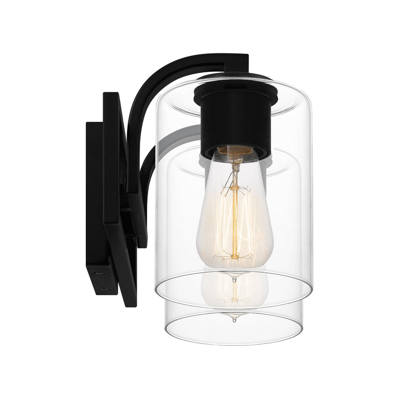 Lansdowne - Bath 2 lights matte black - LANS8618MBK
