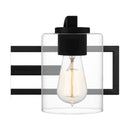 Lansdowne - Bath 2 lights matte black - LANS8618MBK