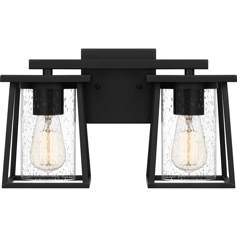 ldg8615mbk - vanity 2 light Matte Black - www.donslighthouse.ca