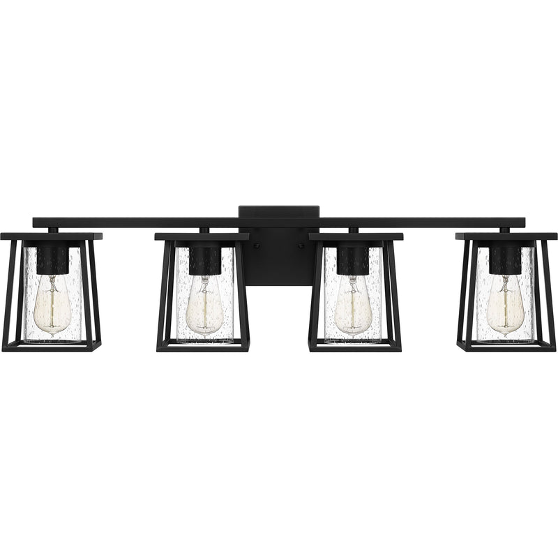 Lodge - Bath 4 light matte black - LDG8633MBK