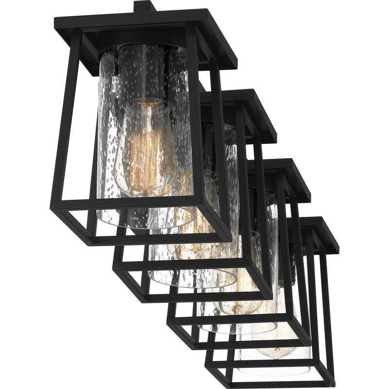 Lodge - Bath 4 light matte black - LDG8633MBK