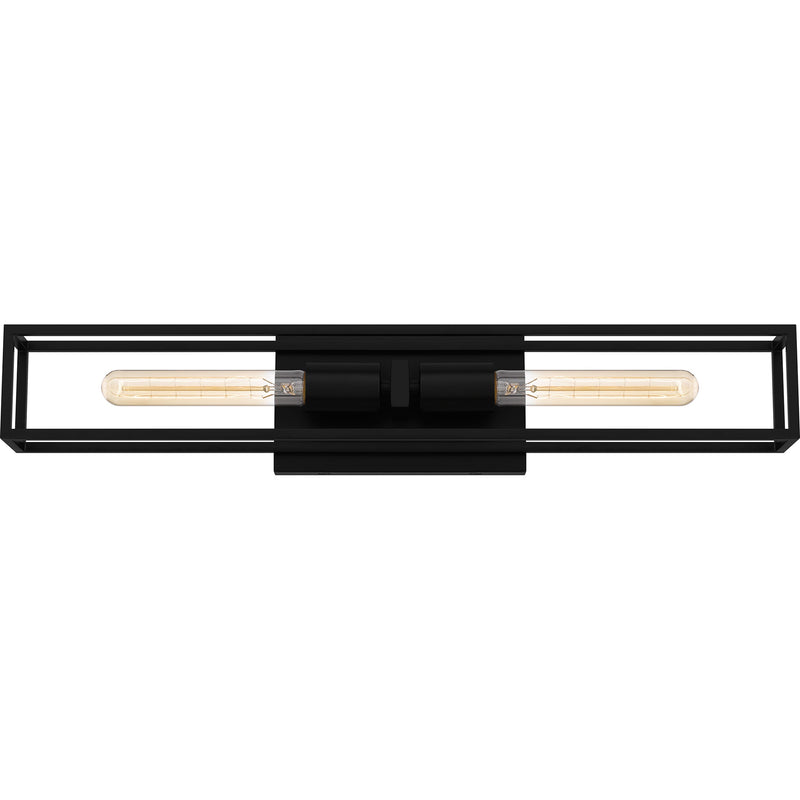 lgn8624mbk - vanity 2 light Matte Black - www.donslighthouse.ca