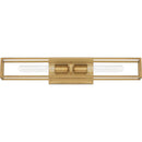 Leighton - Bath 2 light weathered brass - LGN8624WS