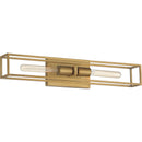 Leighton - Bath 2 light weathered brass - LGN8624WS
