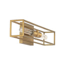 Leighton - Bath 2 light weathered brass - LGN8624WS