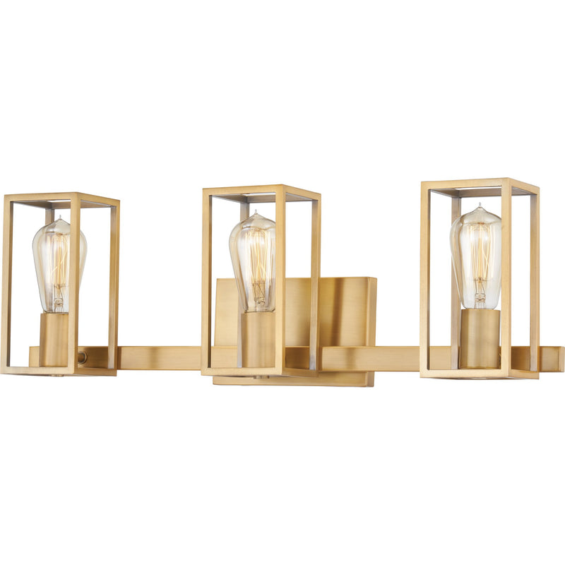 Leighton - Bath 3 light weathered brass - LGN8724WS