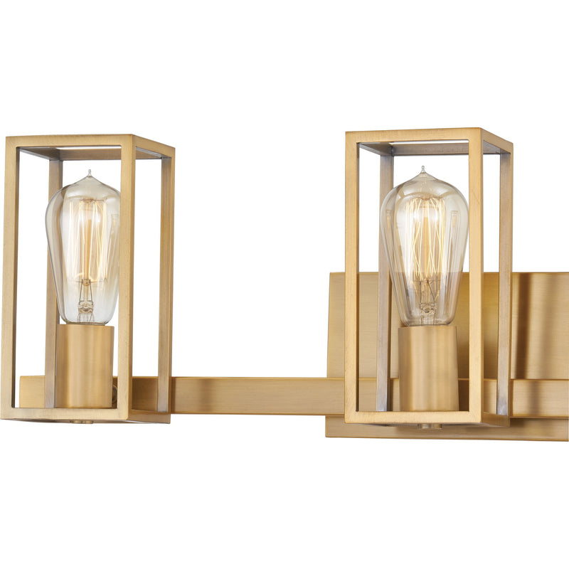 Leighton - Bath 3 light weathered brass - LGN8724WS
