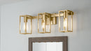 Leighton - Bath 3 light weathered brass - LGN8724WS