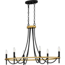 lgr636mbk - linear chandelier Matte Black - www.donslighthouse.ca