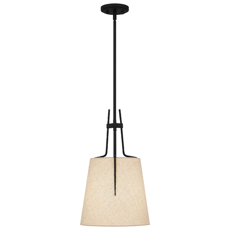 Leona - Mini pendant 1 light matte black - LOA1512MBK