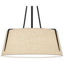 Leona - Pendant 3 lights matte black - LOA2818MBK