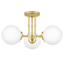 lry1720y - semi flush Satin Brass - www.donslighthouse.ca