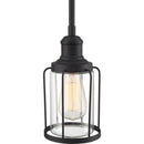 Ludlow - Mini pendant 1 light earth black - LUD1505EK