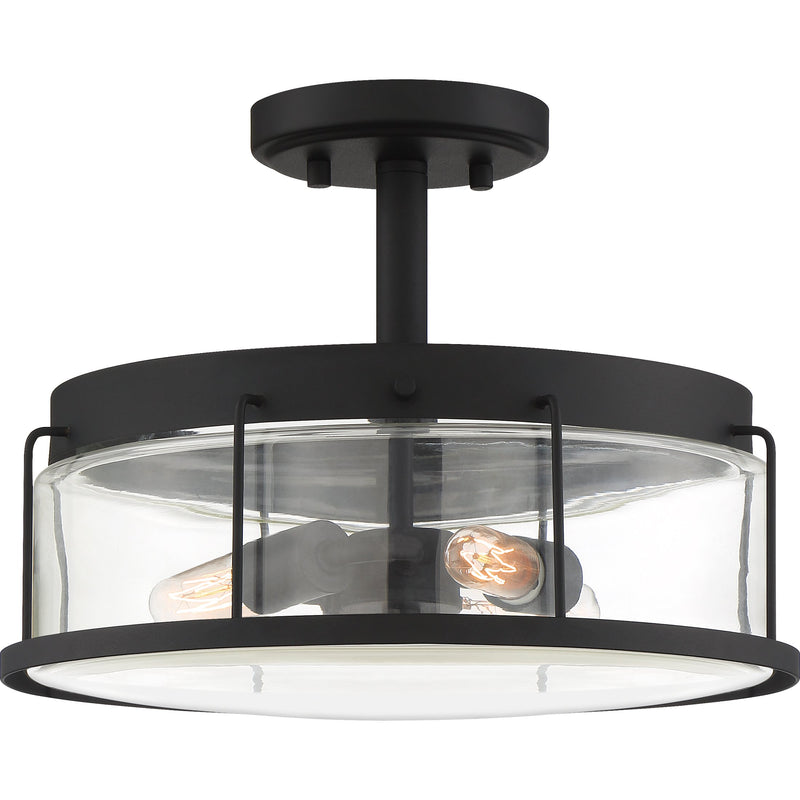 lud1713ek - semi flush Earth Black - www.donslighthouse.ca