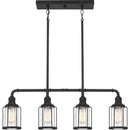 lud434ek - linear chandelier Earth Black - www.donslighthouse.ca
