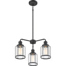 Ludlow - Chandelier 3 light earth black - LUD5020EK