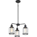 Ludlow - Chandelier 3 light earth black - LUD5020EK