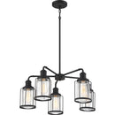 Ludlow - Chandelier 5 light earth black - LUD5026EK