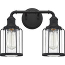 Ludlow - Bath 2 light earth black - LUD8615EK