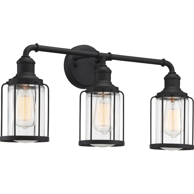 Ludlow - Bath 3 light earth black - LUD8624EK