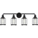 Ludlow - Bath 4 light earth black - LUD8634EK