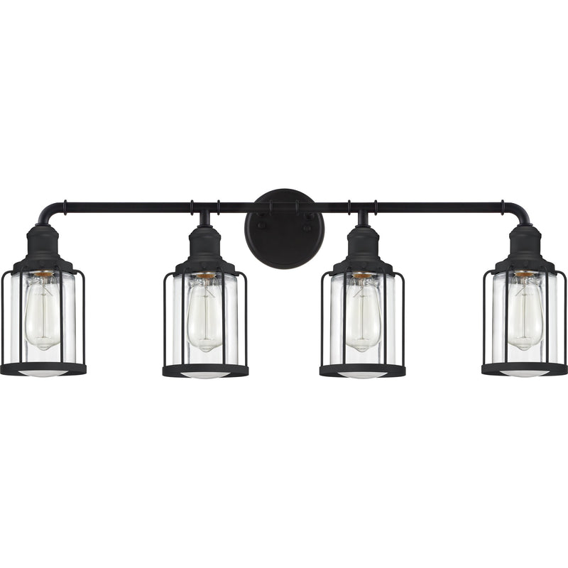 Ludlow - Bath 4 light earth black - LUD8634EK
