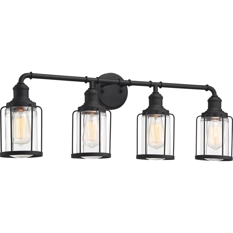 Ludlow - Bath 4 light earth black - LUD8634EK