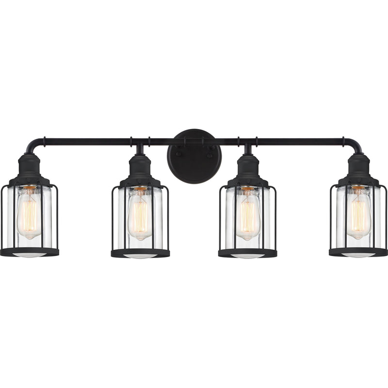 lud8634ek - vanity 4 light Earth Black - www.donslighthouse.ca