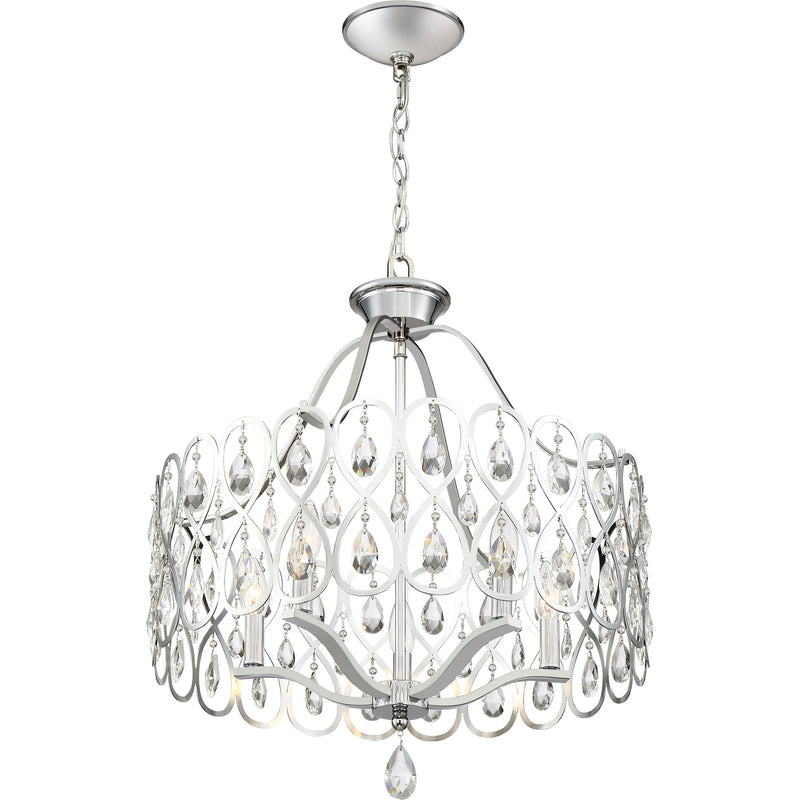 Lulu - Chandelier 5 light polished chrome - LUL5022C