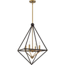 Louvre - Foyer 4 light western bronze - LVR5204WT