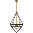 Louvre - Foyer 4 light western bronze - LVR5204WT