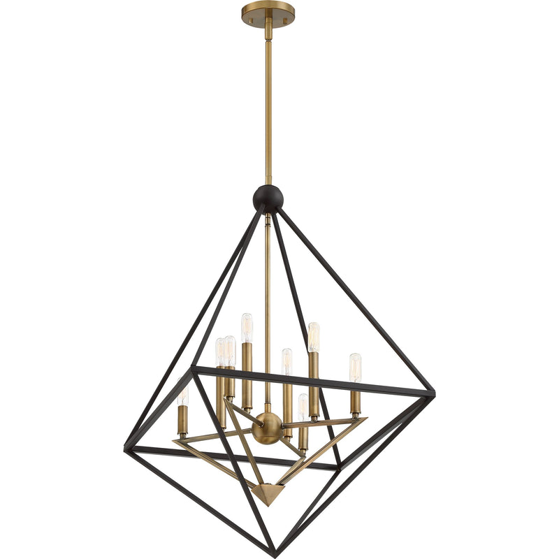 Louvre - Foyer 8 light western bronze - LVR5208WT