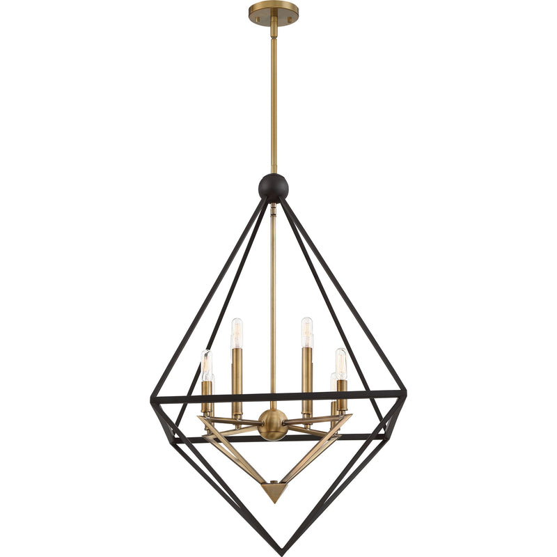 Louvre - Foyer 8 light western bronze - LVR5208WT