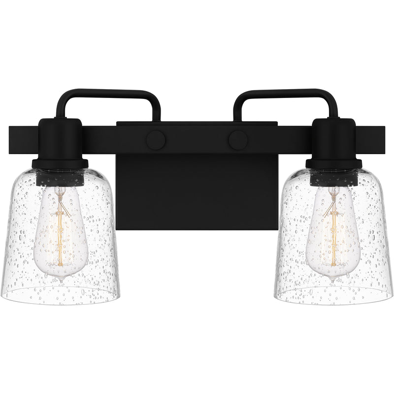 lyd8616mbk - vanity 2 light Matte Black - www.donslighthouse.ca